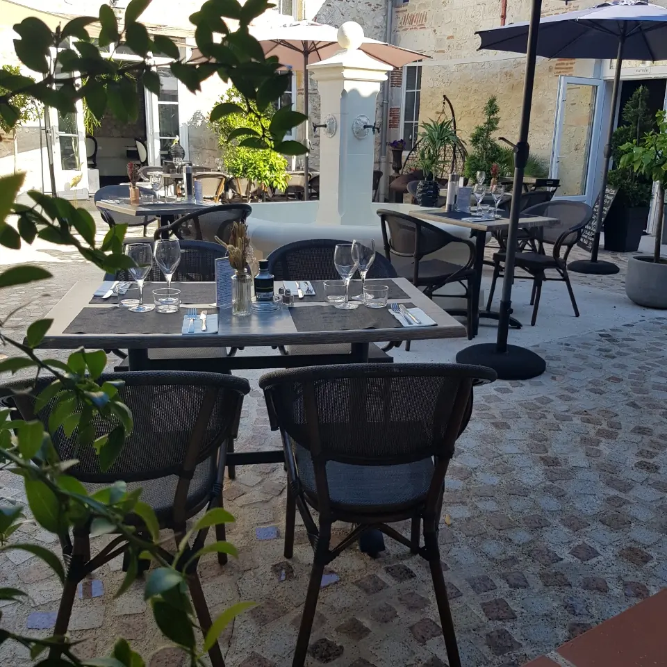 Photo du patio du restaurant